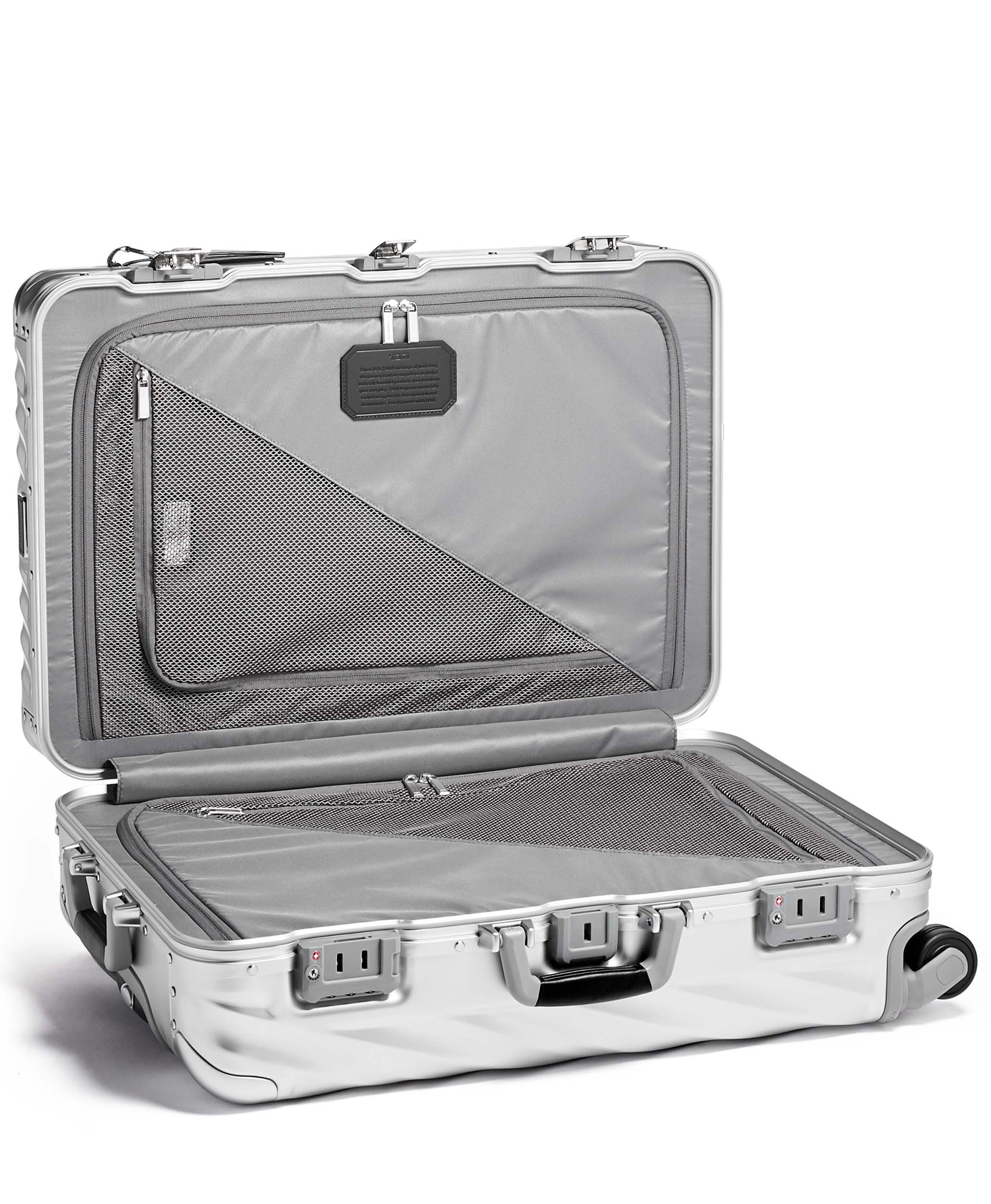 19 Degree Aluminium Short Trip Checked Luggage 66 cm TUMI Italy