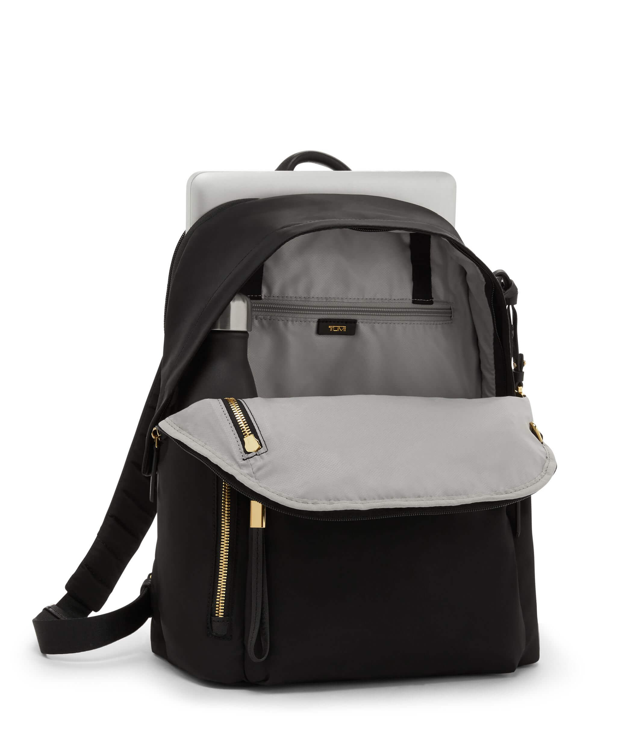 TUMI Halsey リュック Voyageur Halsey Backpack in Black/Gunmetal | TUMI HK