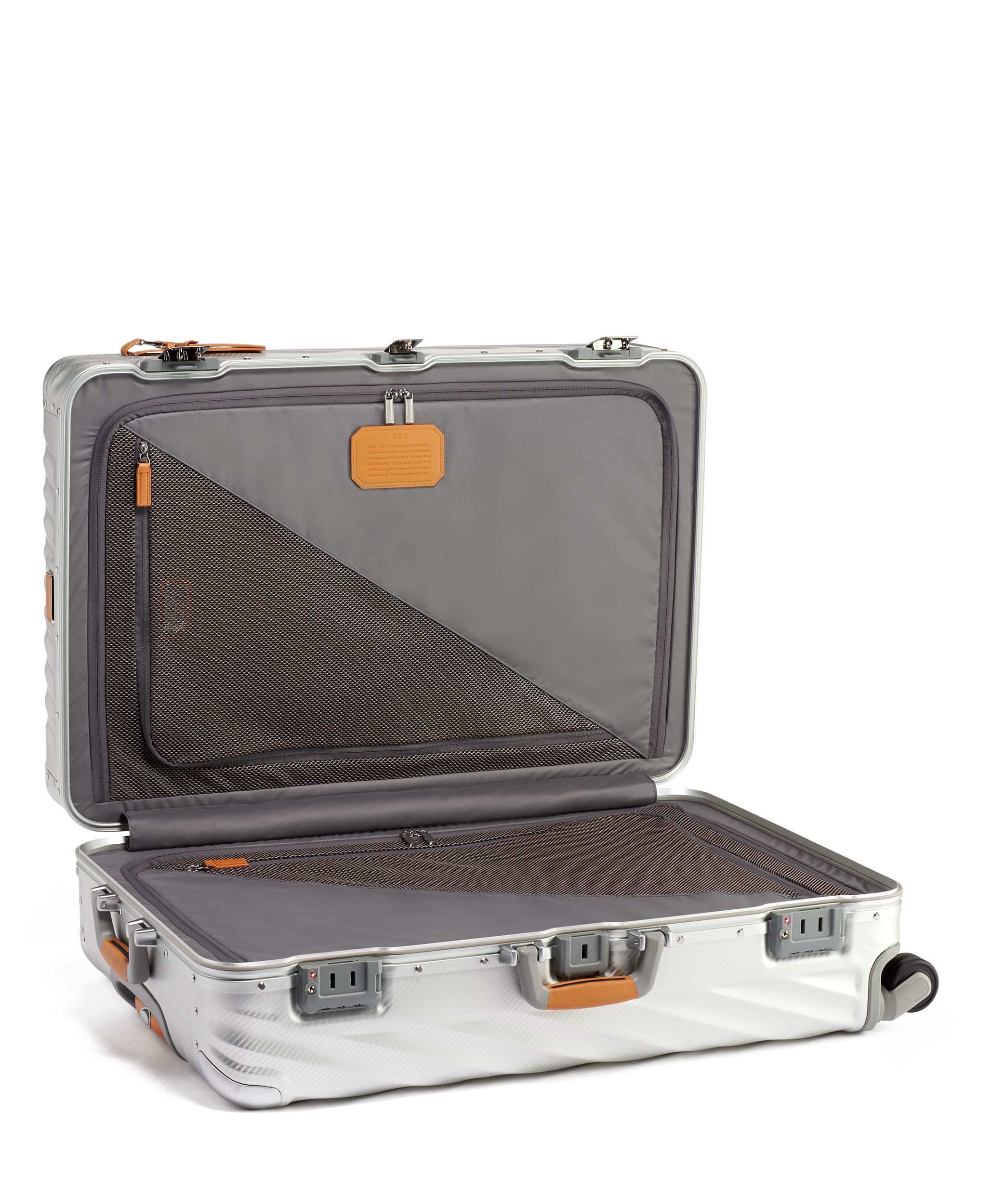 19 Degree Aluminium Extended Trip Checked Luggage 77 5 cm