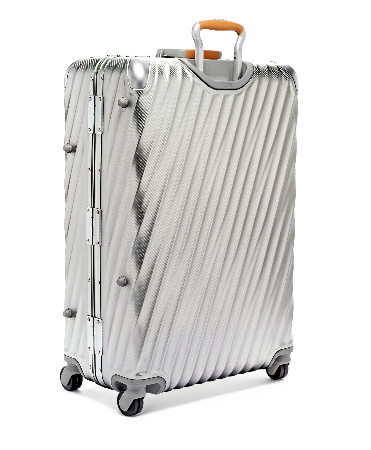 TUMI 19 Degree Aluminium EXTENDED TRIP PACKING Texture Silver TUMI 19 Degree Aluminium EXTENDED TRIP PACKING Texture Silver