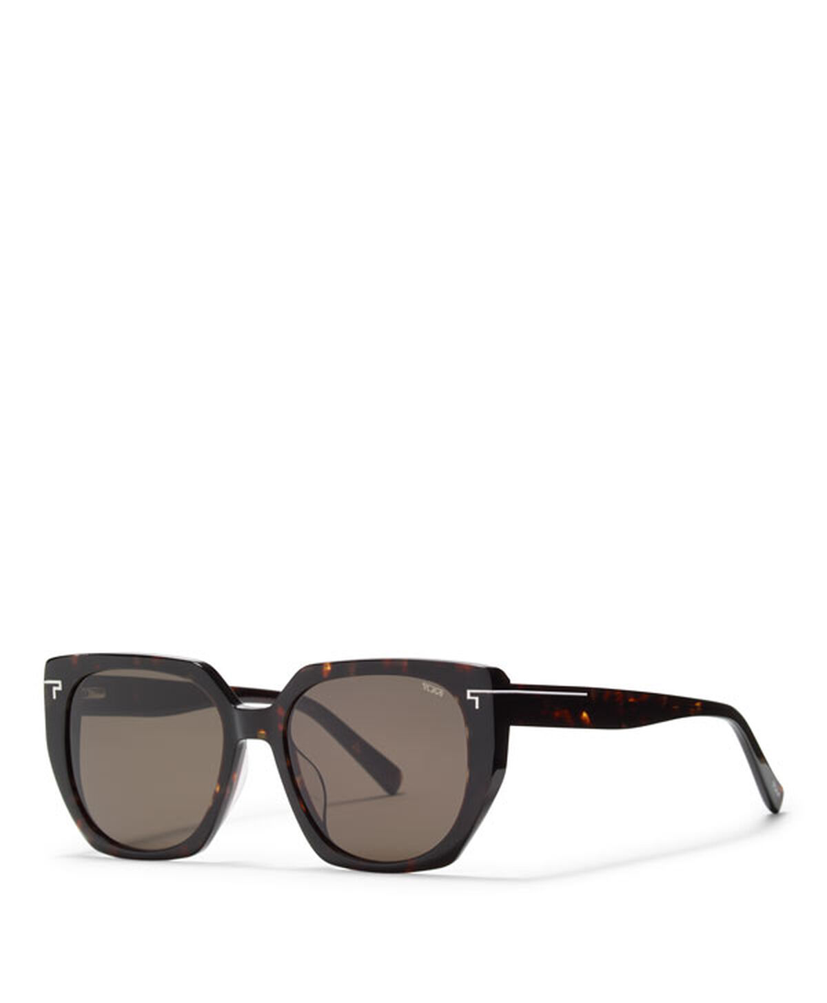 TUMI Occhiali da sole TUMI 515 a farfalla modificati, 56mm