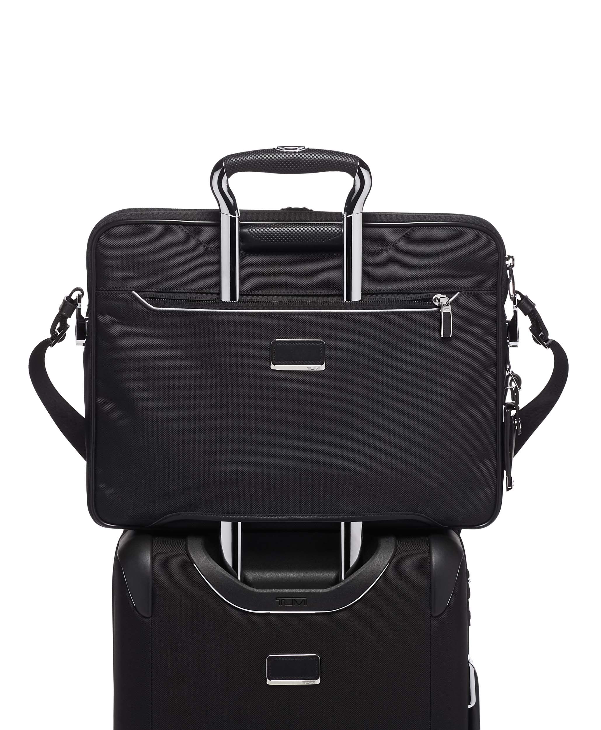 tumi soft briefcase