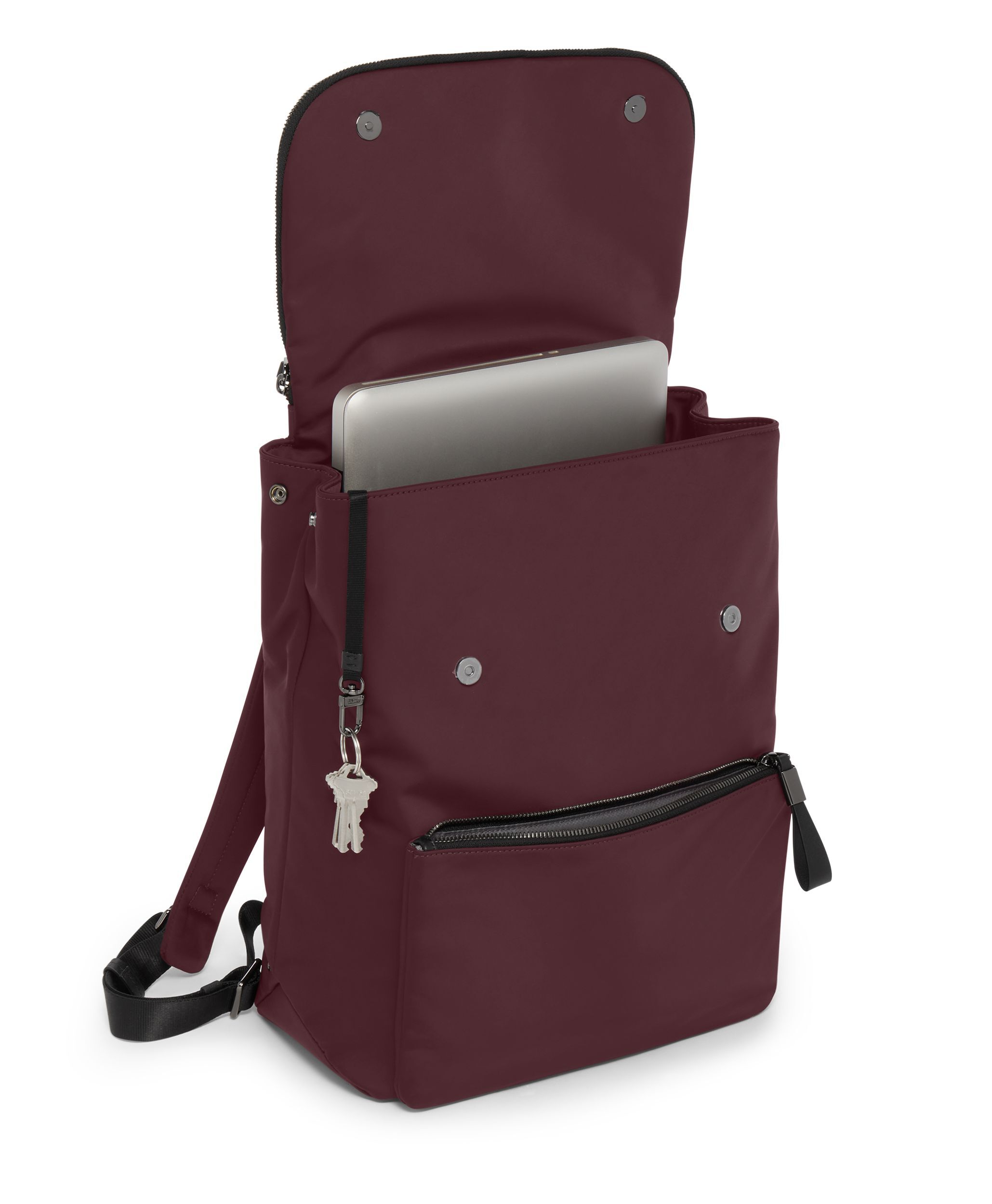 Tumi maroon online backpack