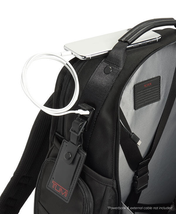 Tumi backpack straps top