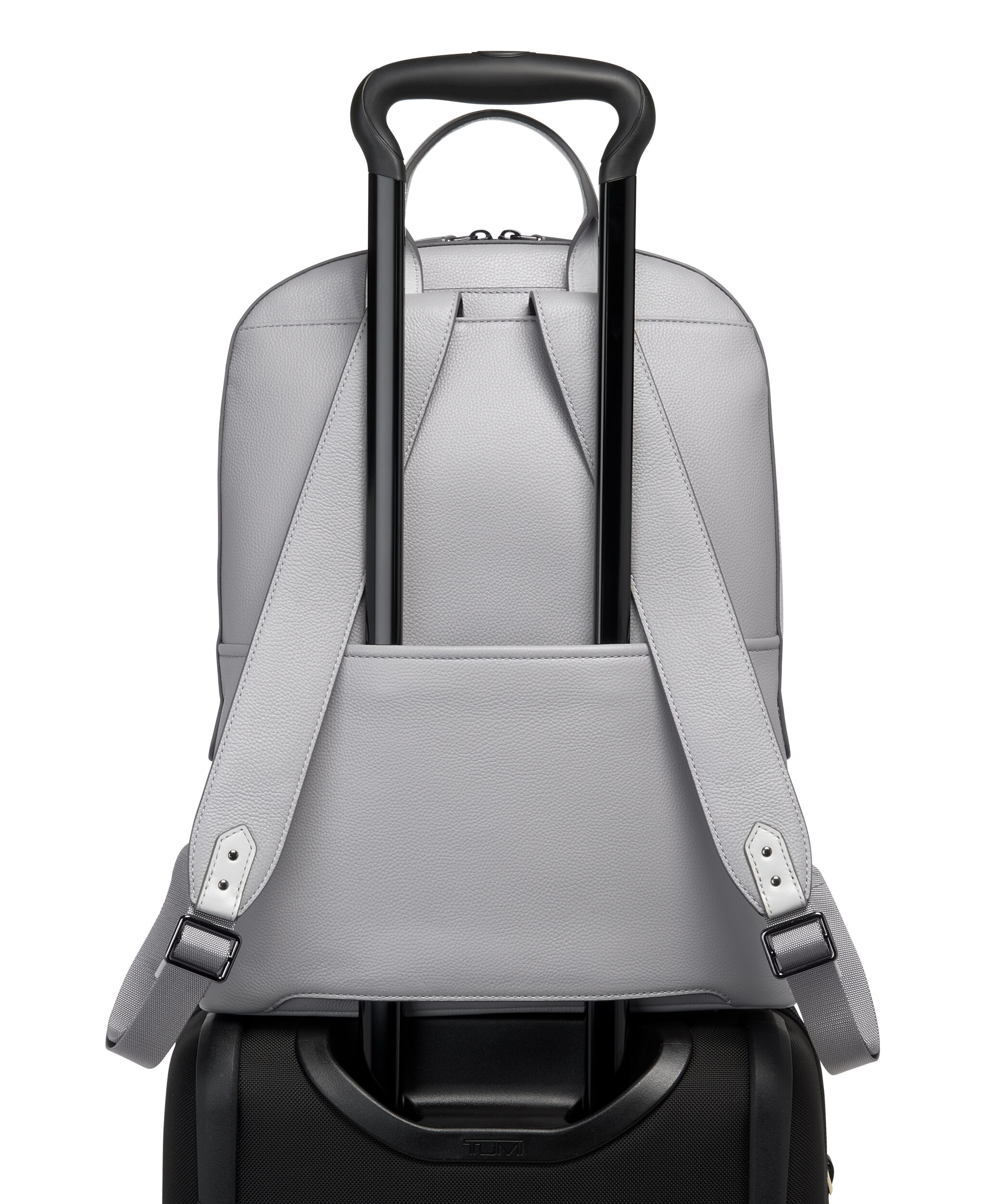 tumi leather bag