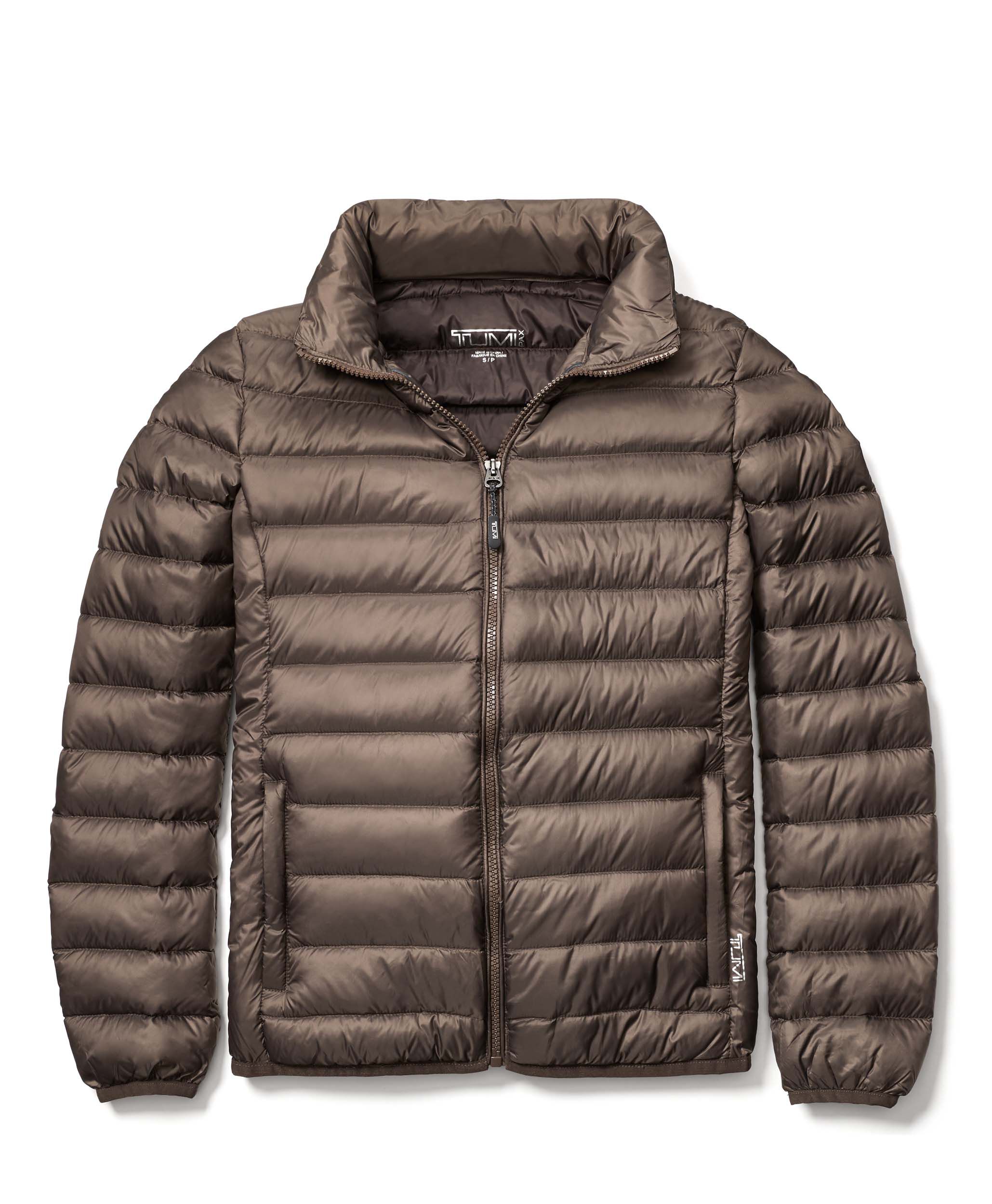 tumi packable down jacket
