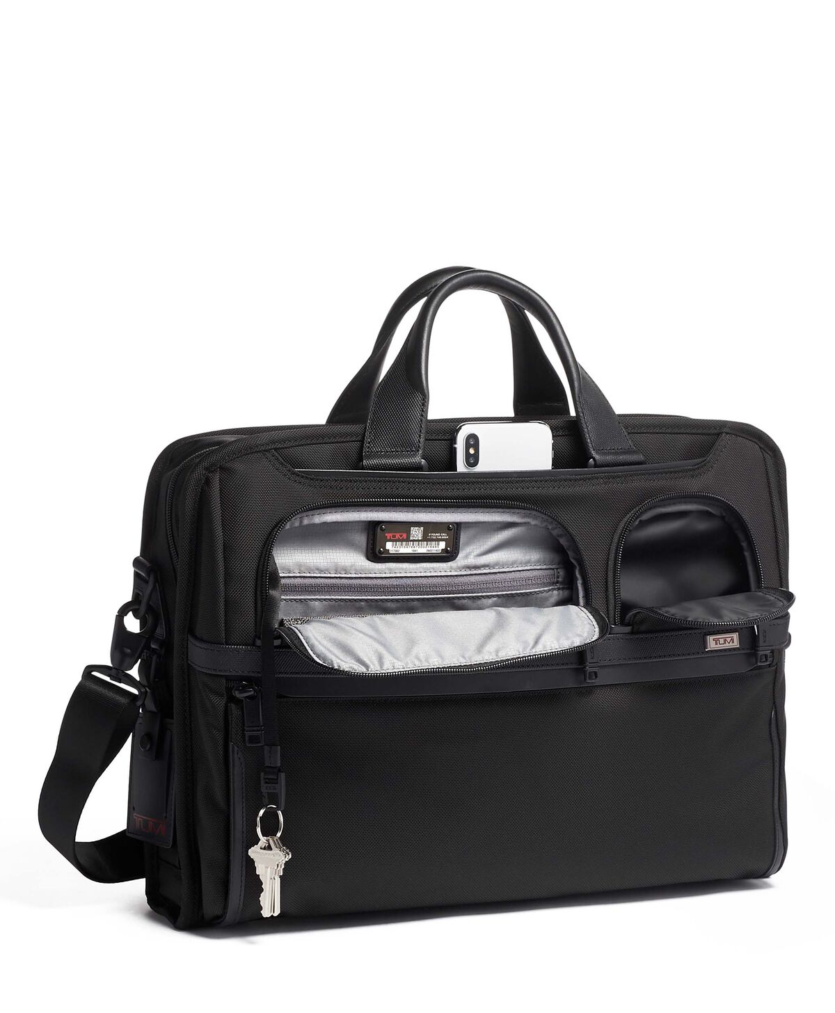 Tumi Alpha 3 COMPACT LG LAPTOP BRIEF Black