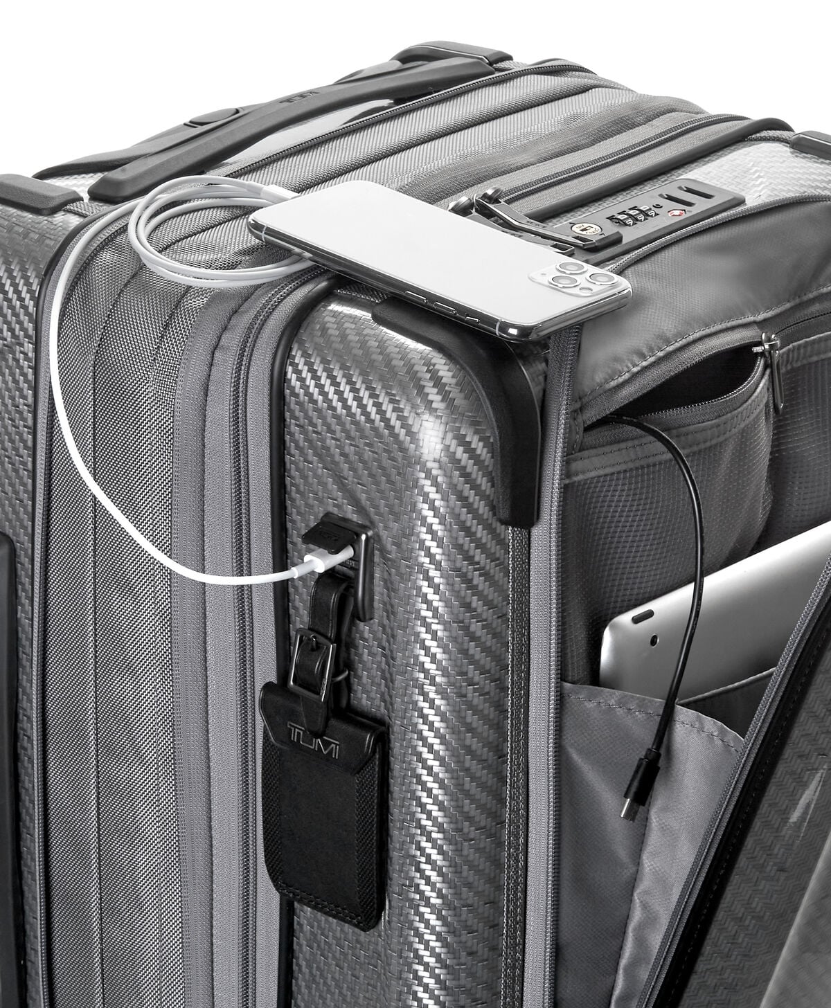 Tegra-Lite Bagaglio a mano Espandibile con tasca frontale