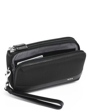 Alpha Triple Zip Clutch Alpha Triple Zip Clutch
