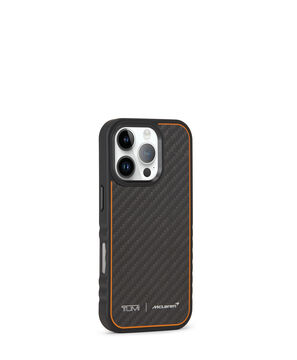 TUMI McLaren Custodia MagSafe per iPhone 16 Pro in fibra di carbonio