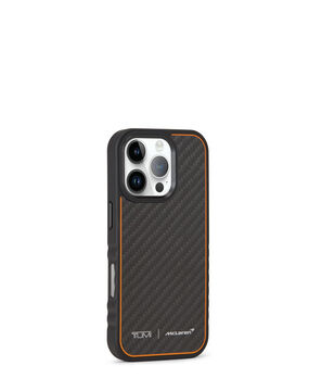 TUMI McLaren Custodia MagSafe per iPhone 16 Pro in fibra di carbonio