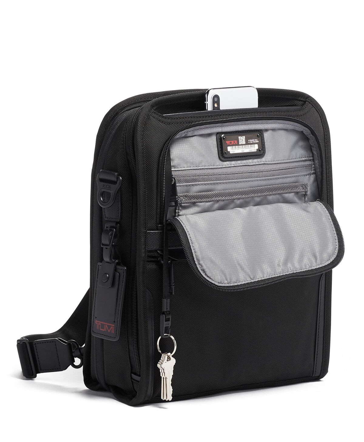 TUMI Alpha 3 MEDIUM TRAVEL TOTE Black TUMI Alpha 3 MEDIUM TRAVEL TOTE Black