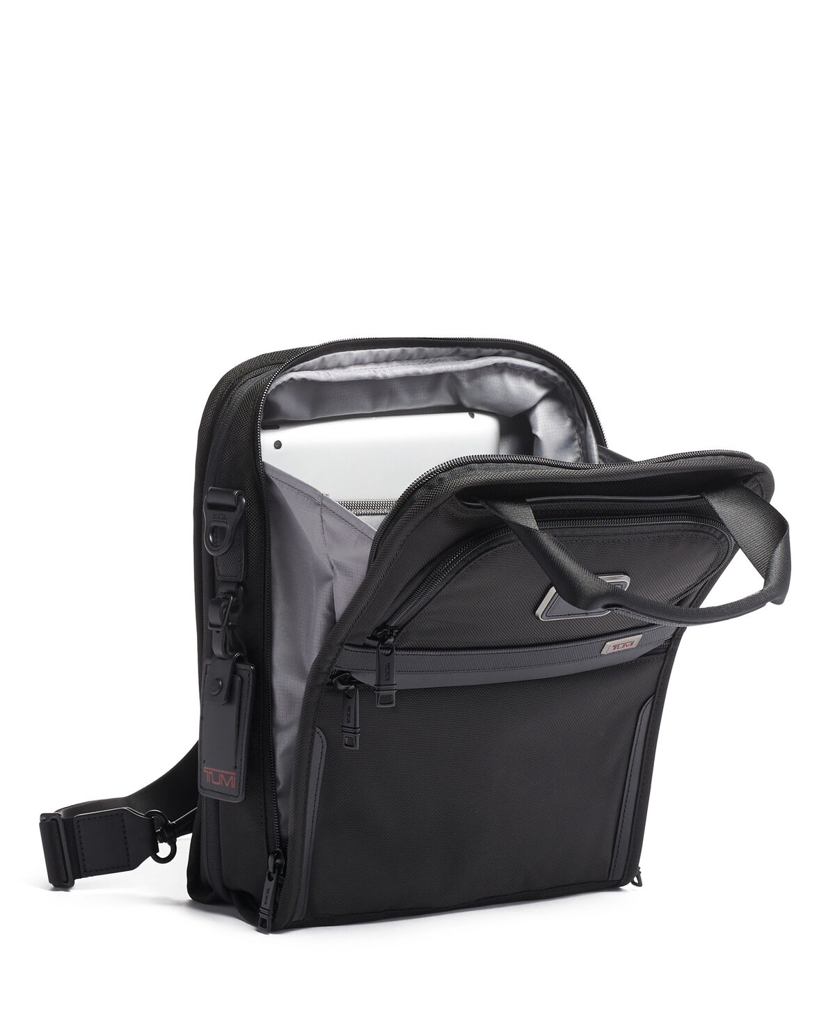 TUMI Alpha 3 MEDIUM TRAVEL TOTE Black TUMI Alpha 3 MEDIUM TRAVEL TOTE Black