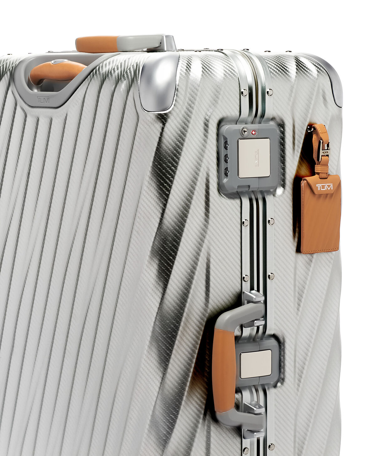 TUMI 19 Degree Aluminium EXTENDED TRIP PACKING Texture Silver TUMI 19 Degree Aluminium EXTENDED TRIP PACKING Texture Silver