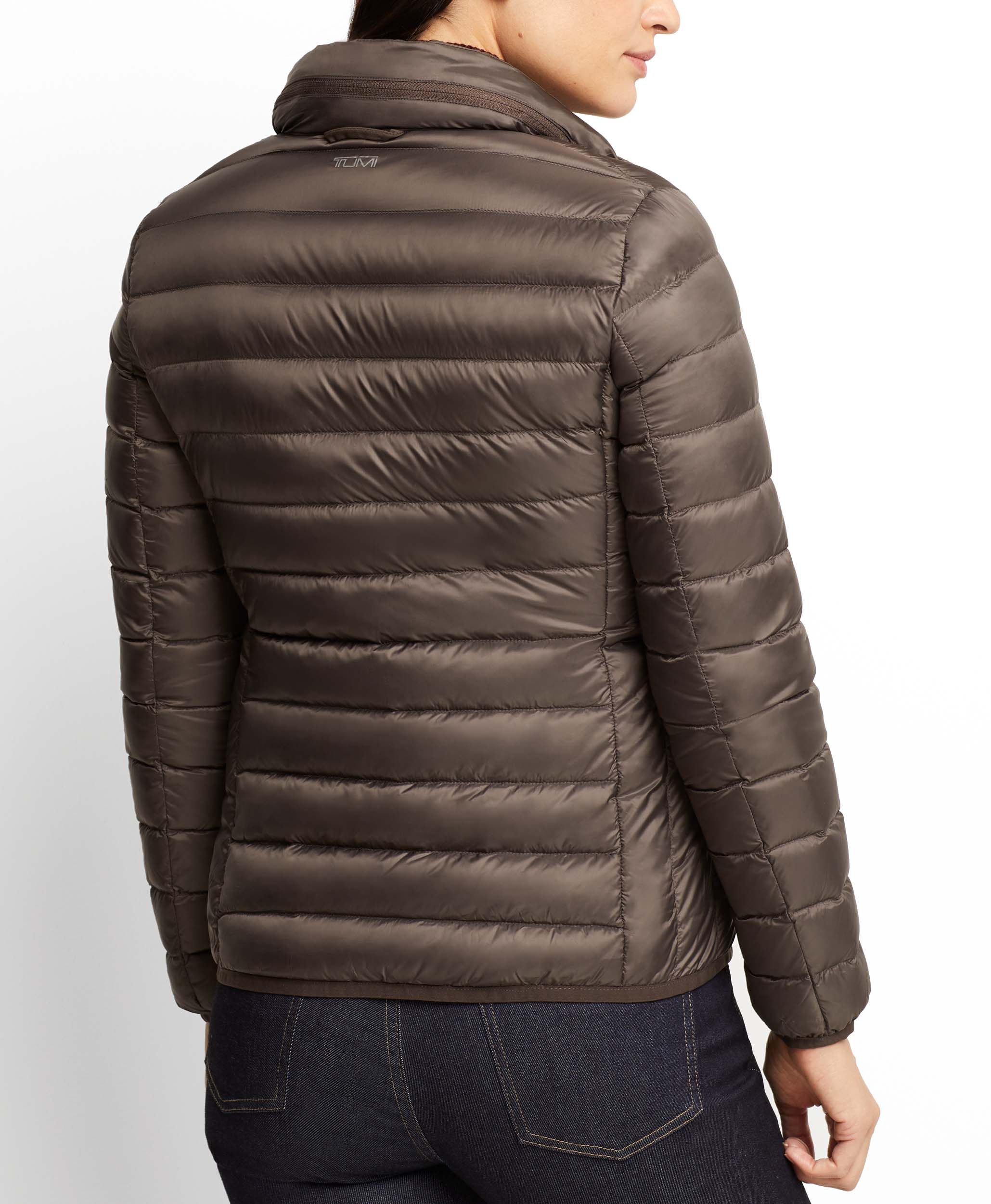 tumi packable down jacket