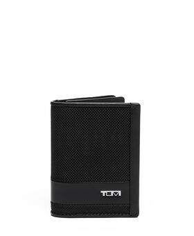 Portacarte con tasca a soffietto Alpha