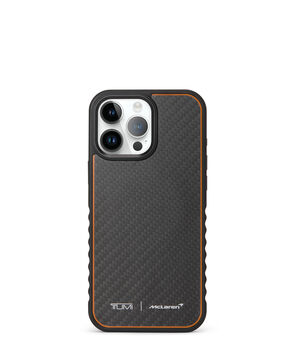 TUMI McLaren Custodia MagSafe per iPhone 16 Pro Max in fibra di carbonio