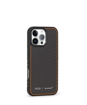 TUMI McLaren Custodia MagSafe per iPhone 16 Pro Max in fibra di carbonio