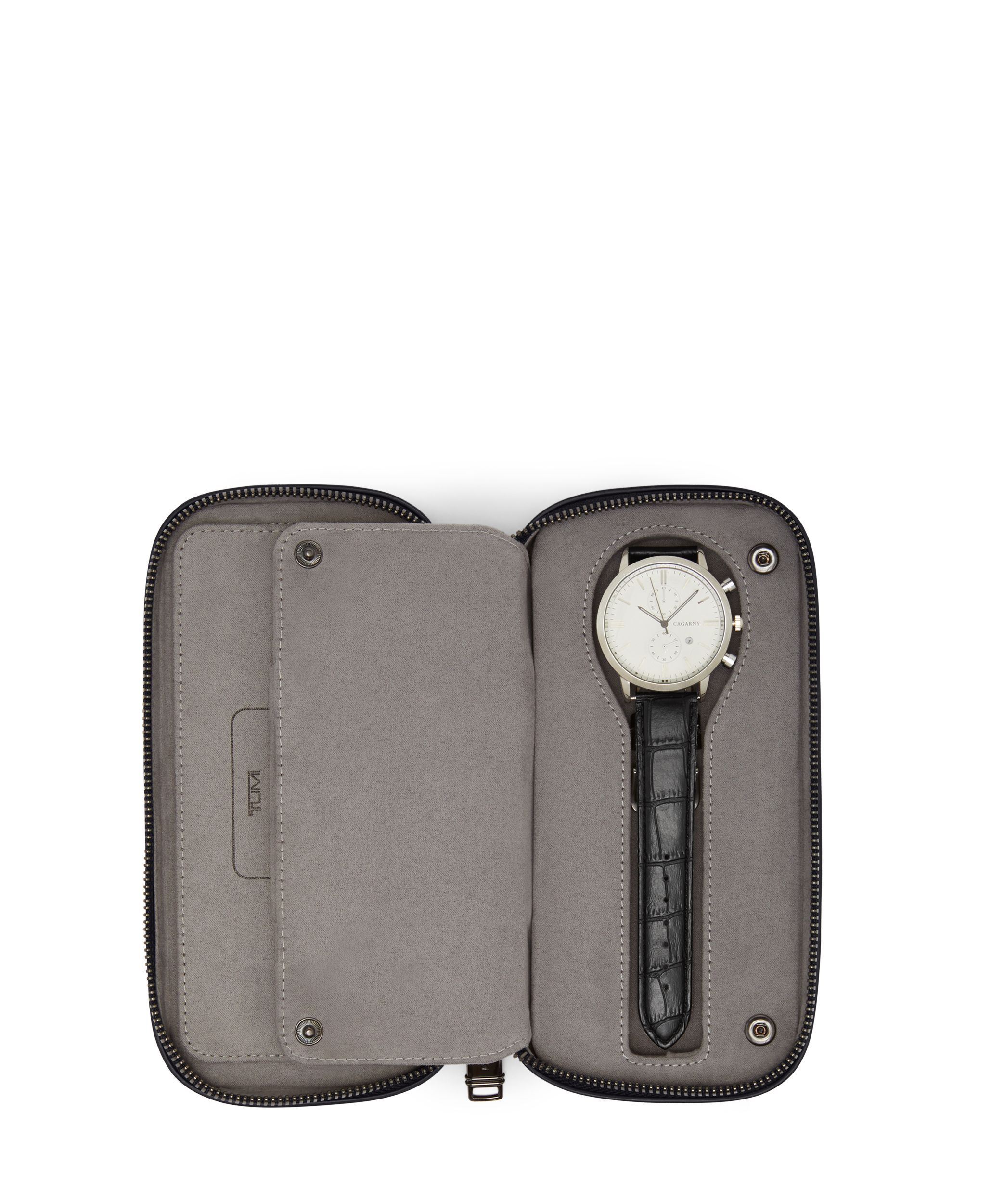 Nassau Travel Watch Case Black | TUMI Italy