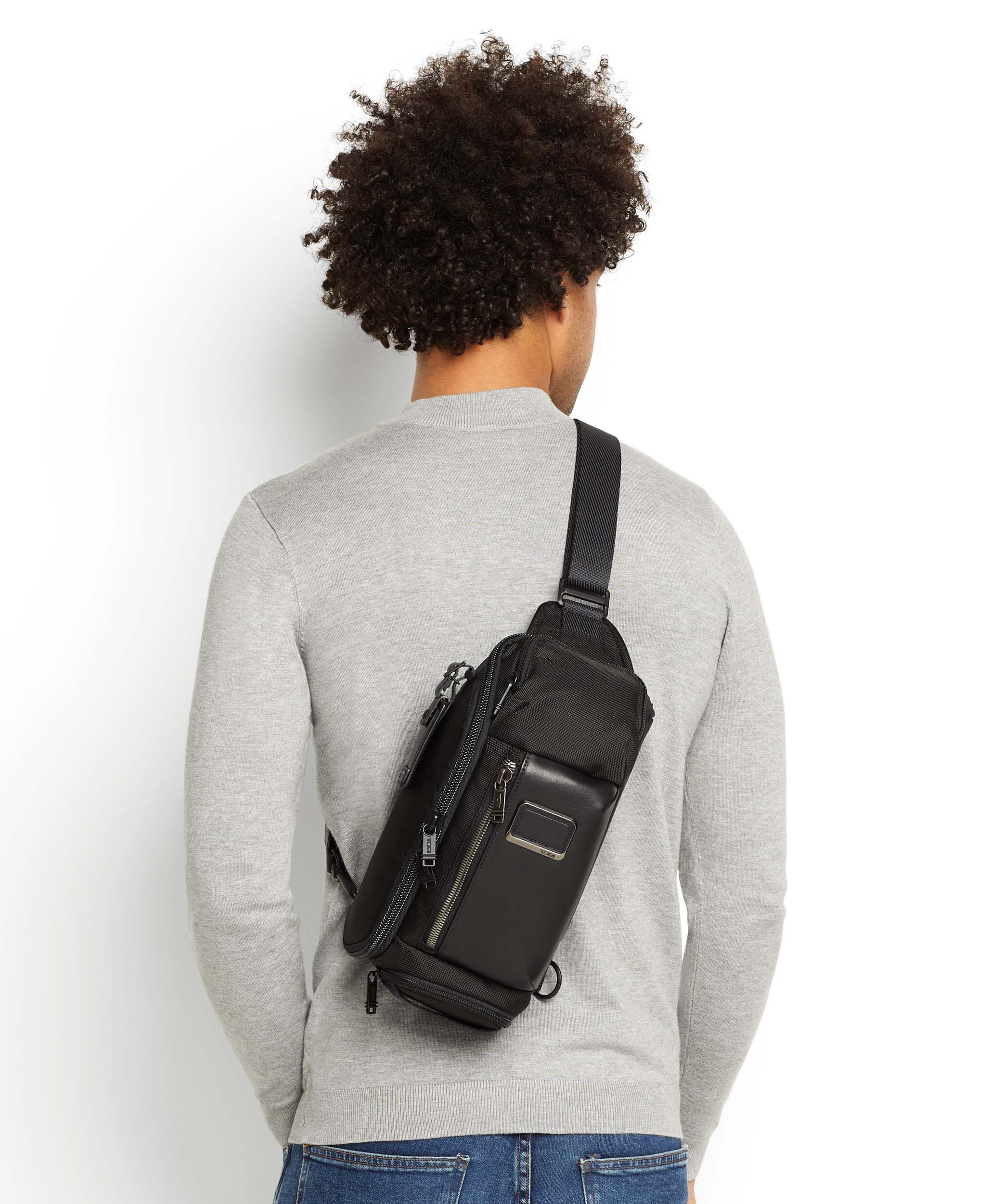 tumi alpha sling bag