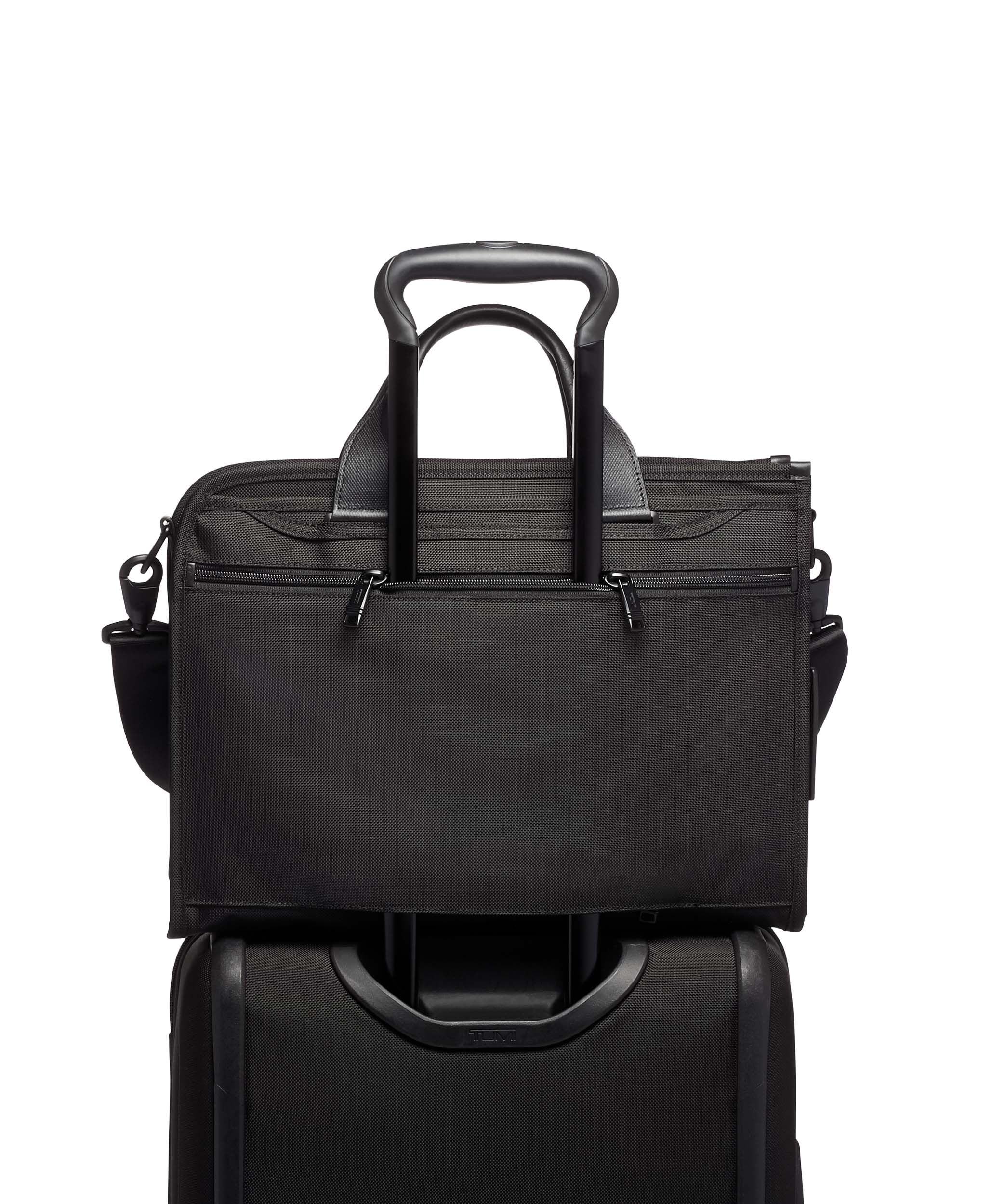 Tumi deluxe 2025 computer portfolio brief