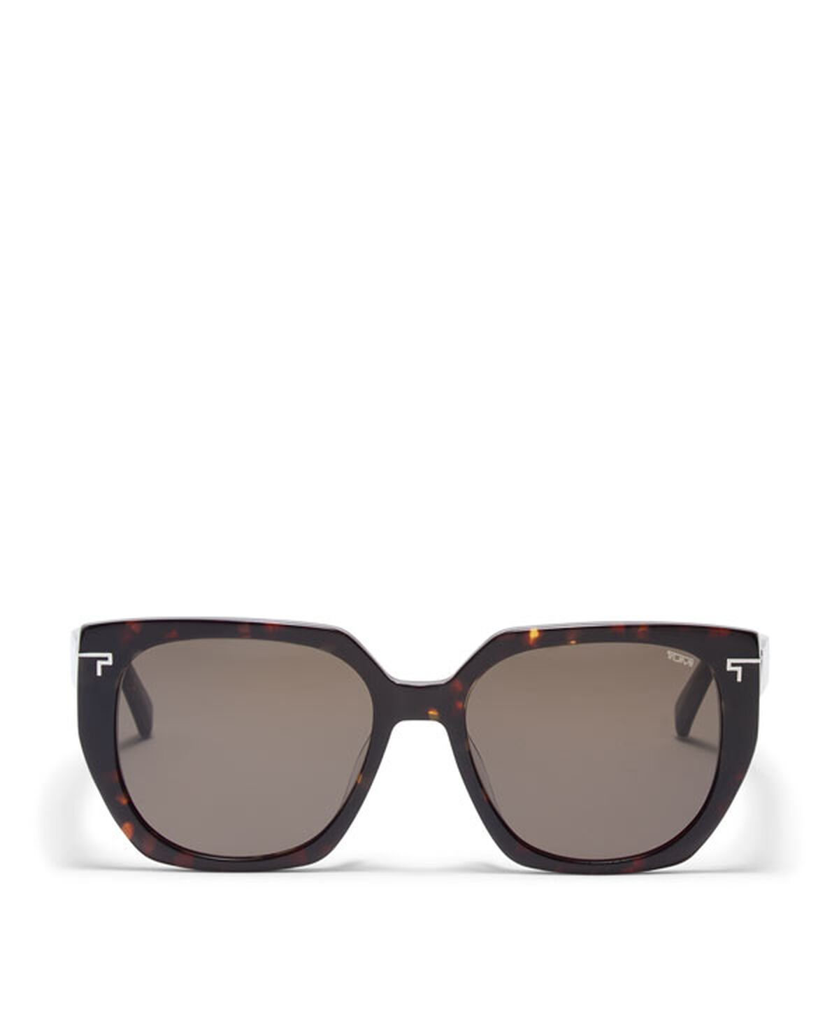 TUMI Occhiali da sole TUMI 515 a farfalla modificati, 56mm