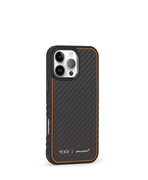 TUMI McLaren Custodia MagSafe per iPhone 16 Pro Max in fibra di carbonio