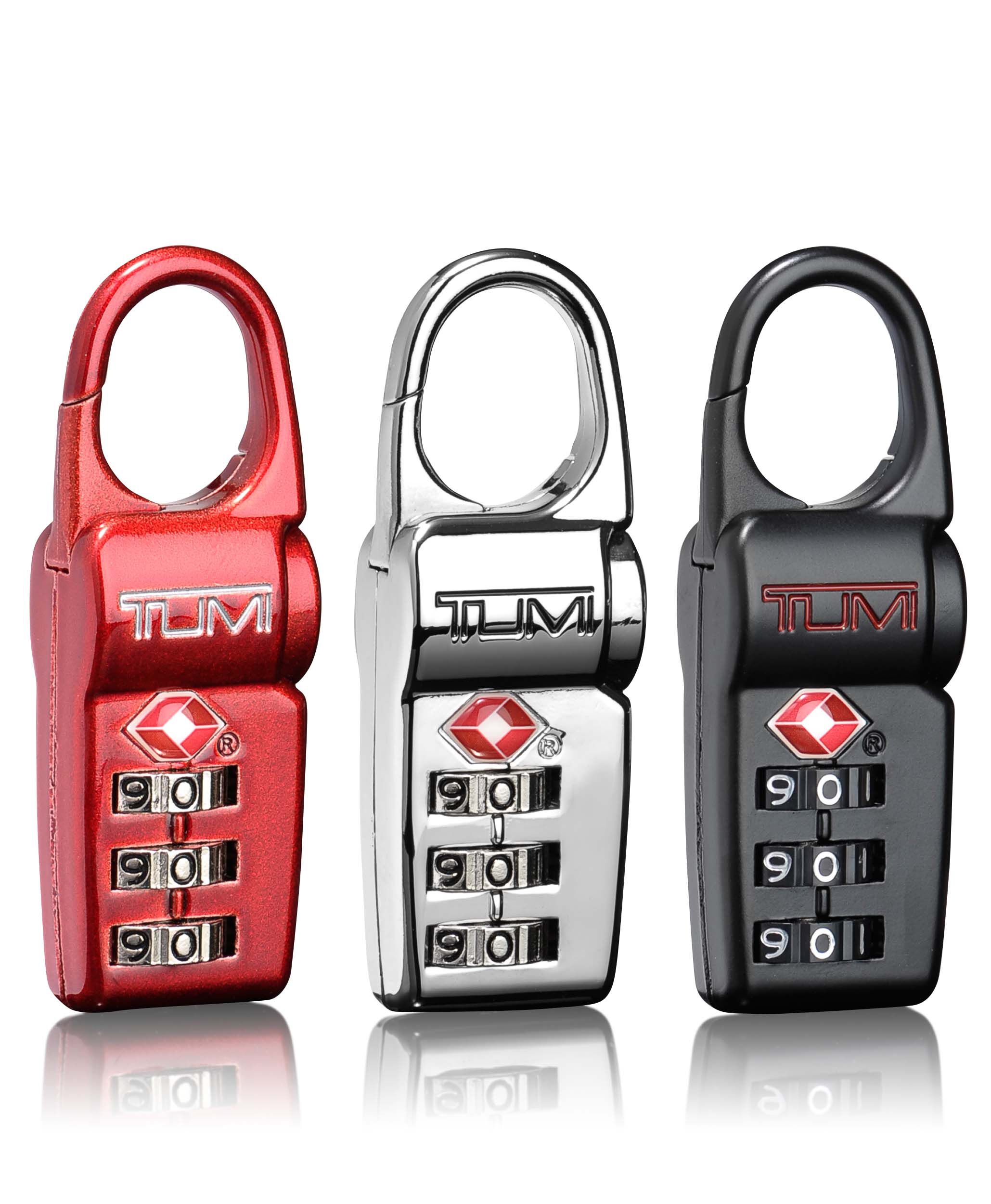 Tumi luggage lock top