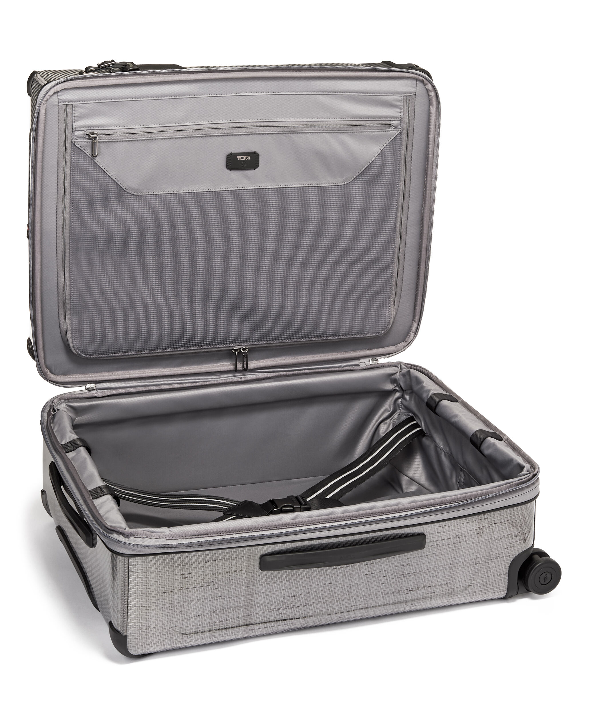 Tegra Lite Short Trip Expandable Checked Luggage 66 cm Grey TUMI Italy