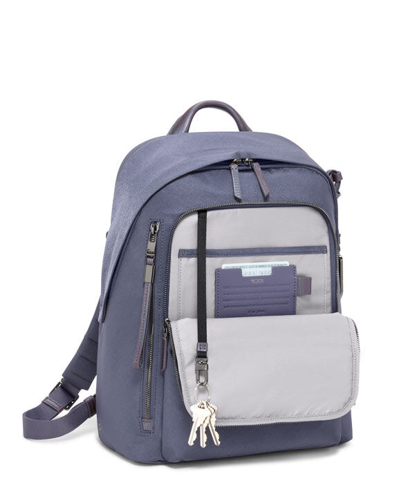 Tumi blue backpack online