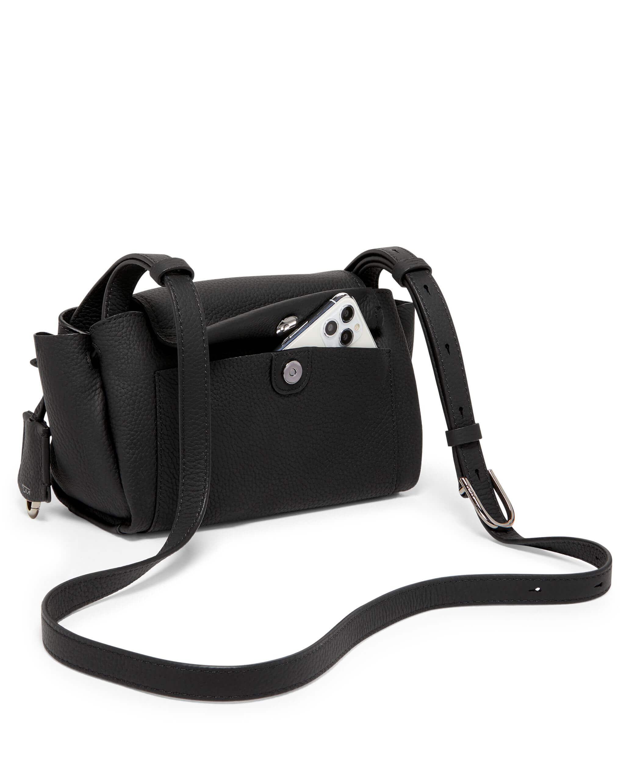Tumi leather crossbody sale