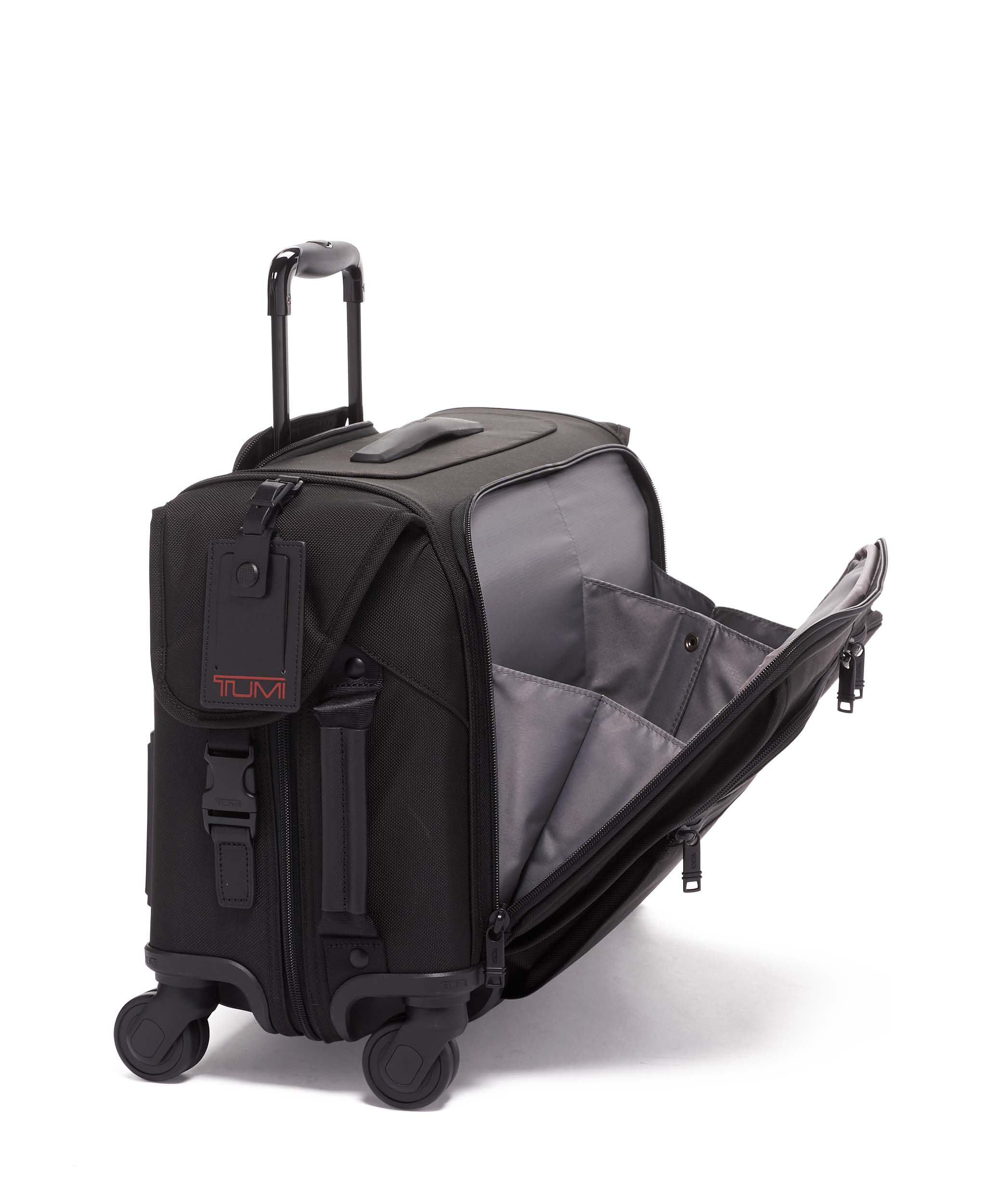 Tumi tech garment bag top