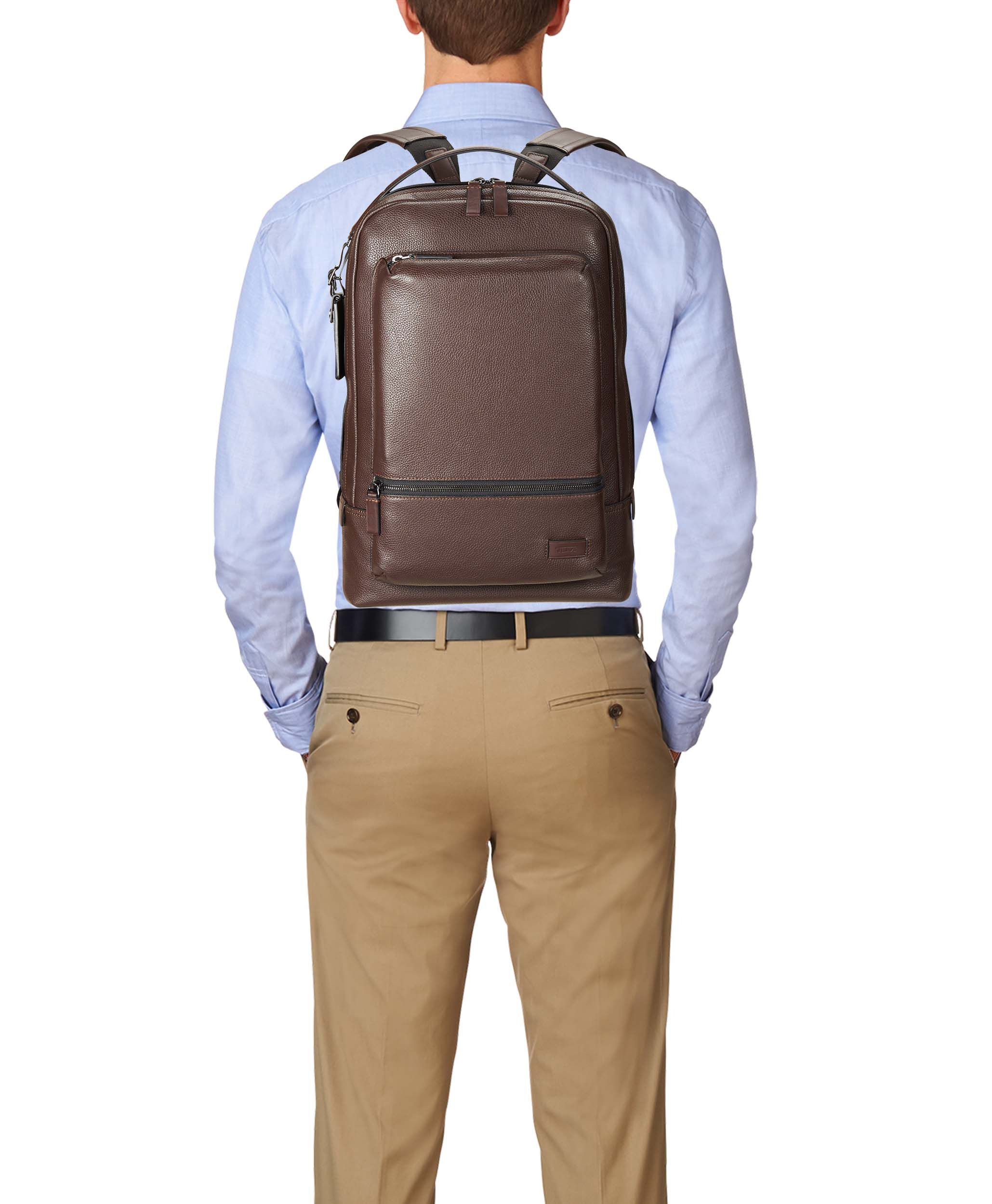 faux leather convertible backpack