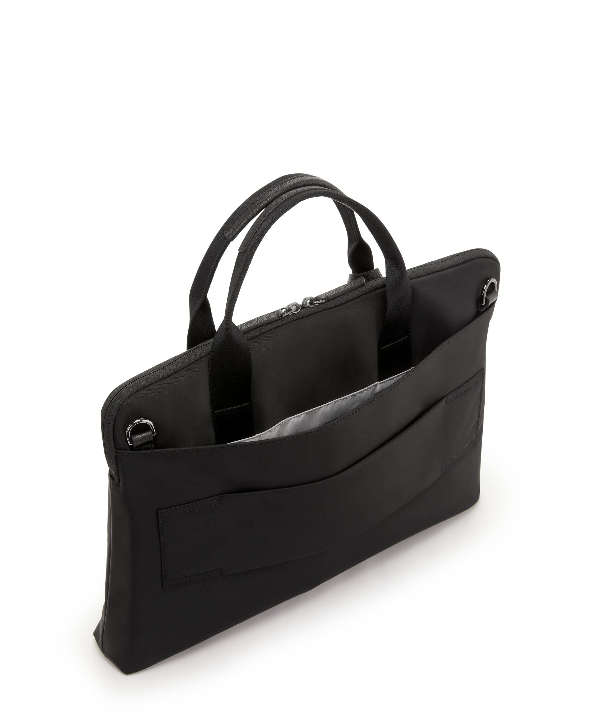 Tumi black laptop bag discount