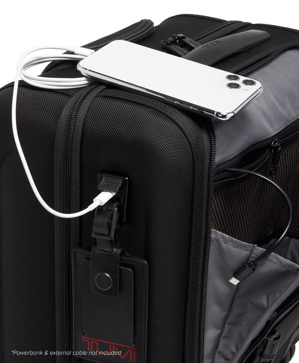 Tumi alpha 3 compact 4 wheeled brief top
