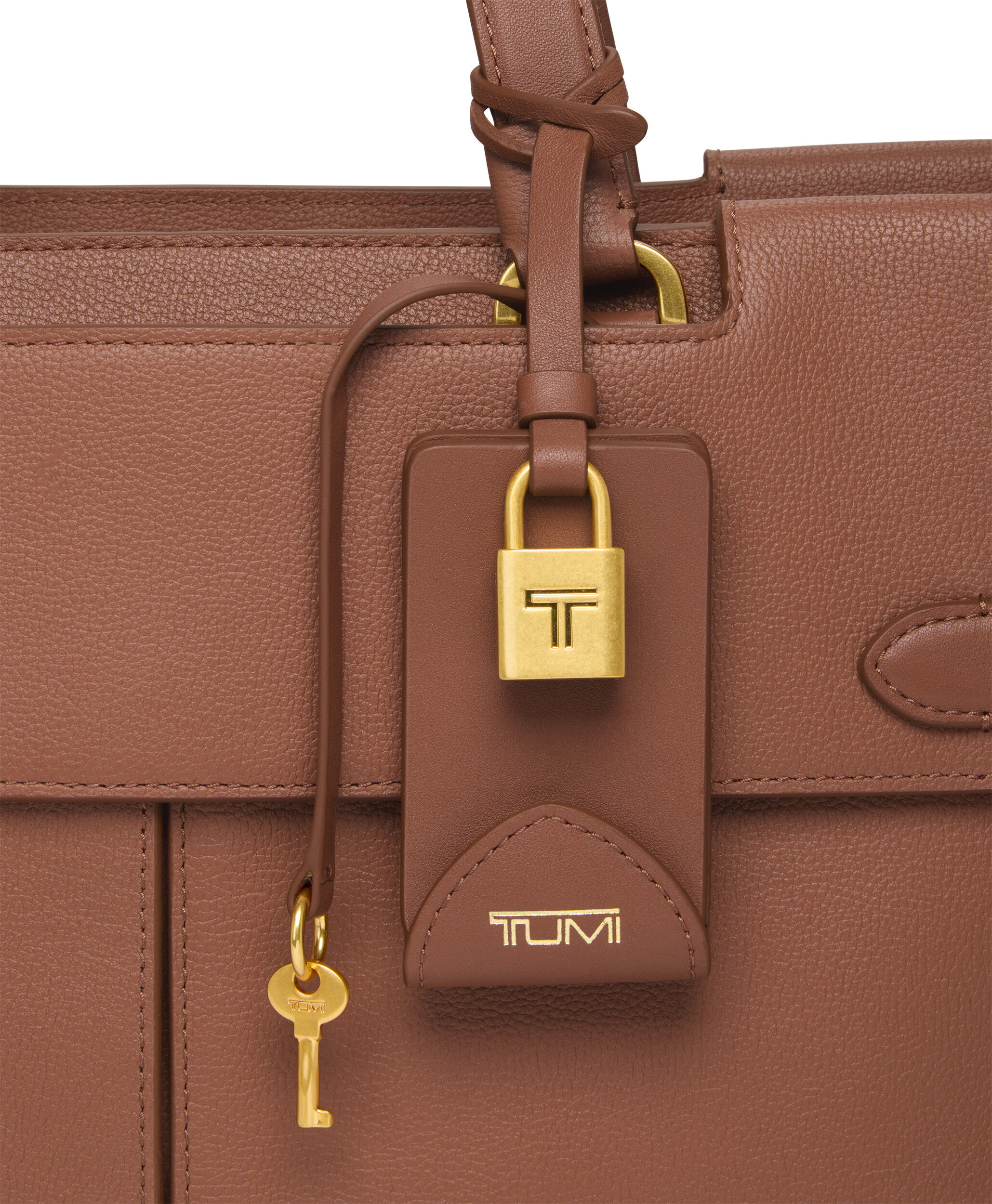 美品 TUMI ビジネスバッグ ブラウン TUMI Brown Leather 17” Messenger Laptop Expandable Briefcase Bag